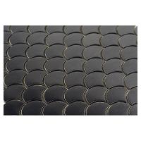 Mosaico De Metal Biarritz Black 4x3 Placa 32x32cm - 1315003015 - 2