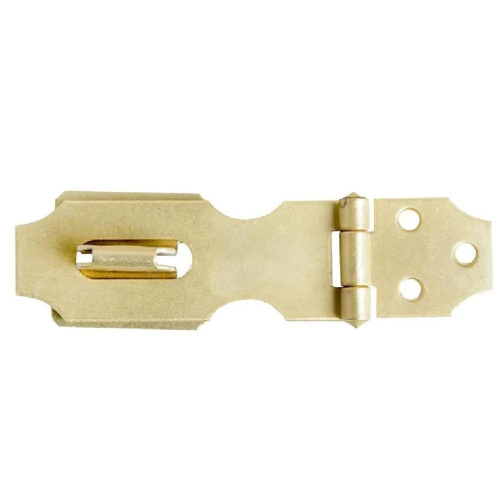 Fecho Porta Cadeado Trinco Dobradica Trava Articulada Fechadura Janela 2 1-2 Bau Portao Caixas - 5