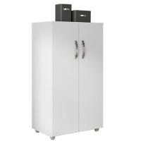 Multiuso 2 Portas 3 Prateleiras Rosana 110cm Ajl Móveis - 1