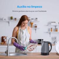 Chaleira Inox Lunar 2L - Jarra Sem Fio Desligamento Automático 1.200W 110V - 6