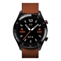 Smartwatch Philco PSW02PM Hit Wear 45mm 1,2 Preto Bluetooth Cor Da Pulseira Marrom - 1