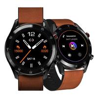 Smartwatch Philco PSW02PM Hit Wear 45mm 1,2 Preto Bluetooth Cor Da Pulseira Marrom - 3