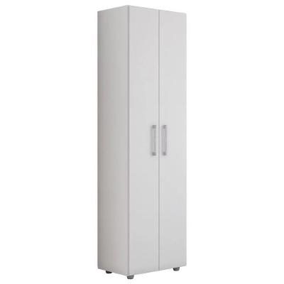 Multiuso 2 Portas 4 Prateleiras Breatriz 190cm Ajl Móveis Branco