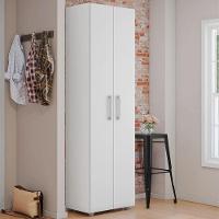 Multiuso 2 Portas 4 Prateleiras Breatriz 190cm Ajl Móveis Branco - 3