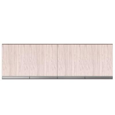 Armario Aéreo Geladeira 150cm Andréia 2 Portas Ajl Móveis Castanho Avelã