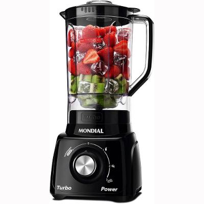 Liquidificador Mondial Turbo Power L-99 FB 550W 2,2L com Filtro Inox 110V