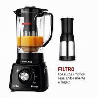Liquidificador Turbo Power Mondial 550W L-99 FB 110V - 9