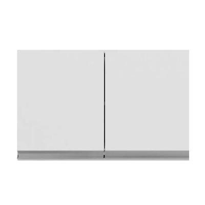 Armario Aéreo Geladeira 80cm Andréia 2 Portas Ajl Móveis Branco