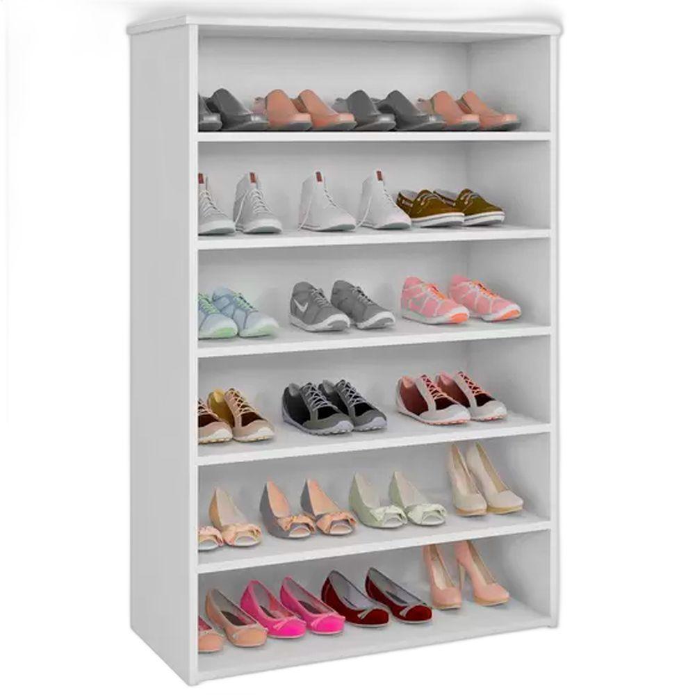 Sapateira Para Quarto 5 Prateleiras Lais Ajl Móveis - 5