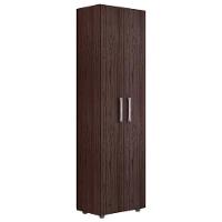 Multiuso 2 Portas 4 Prateleiras Breatriz 190cm Ajl Móveis Castanho - 1