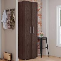 Multiuso 2 Portas 4 Prateleiras Breatriz 190cm Ajl Móveis Castanho - 3