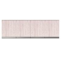 Armario Aéreo Geladeira 160cm Andréia 2 Portas Ajl Móveis Castanho Avelã - 1