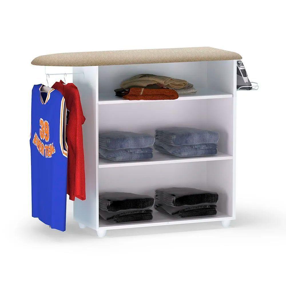 Tabua De Passar Roupa Bianca Gabinete Multiuso Ajl Móveis - 2