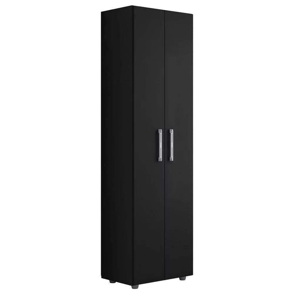 Multiuso 2 Portas 4 Prateleiras Breatriz 190cm Ajl Móveis Preto - 1