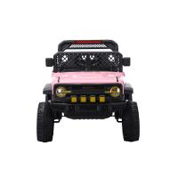 Jipe Elétrico Infantil Bang Toys N6 Com Controle Remoto Rosa 12v - 1