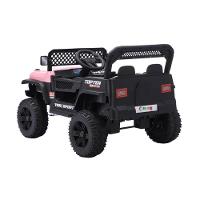 Jipe Elétrico Infantil Bang Toys N6 Com Controle Remoto Rosa 12v