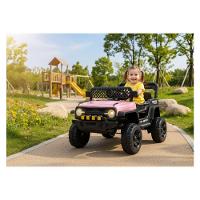 Jipe Elétrico Infantil Bang Toys N6 Com Controle Remoto Rosa 12v - 5