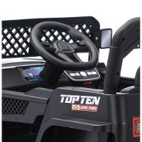 Jipe Elétrico Infantil Bang Toys N6 Com Controle Remoto Preto 12v - 5