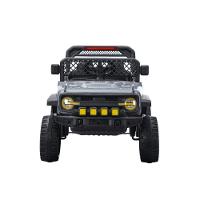 Jipe Elétrico Infantil Bang Toys N6 Com Controle Remoto Cinza 12v - 1