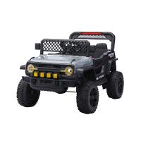 Jipe Elétrico Infantil Bang Toys N6 Com Controle Remoto Cinza 12v - 2