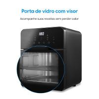Fritadeira Air Fryer Forno Style Oven Fry 10 Litros 220v 1.400w Grelha Removível Com Painel Digital - 5