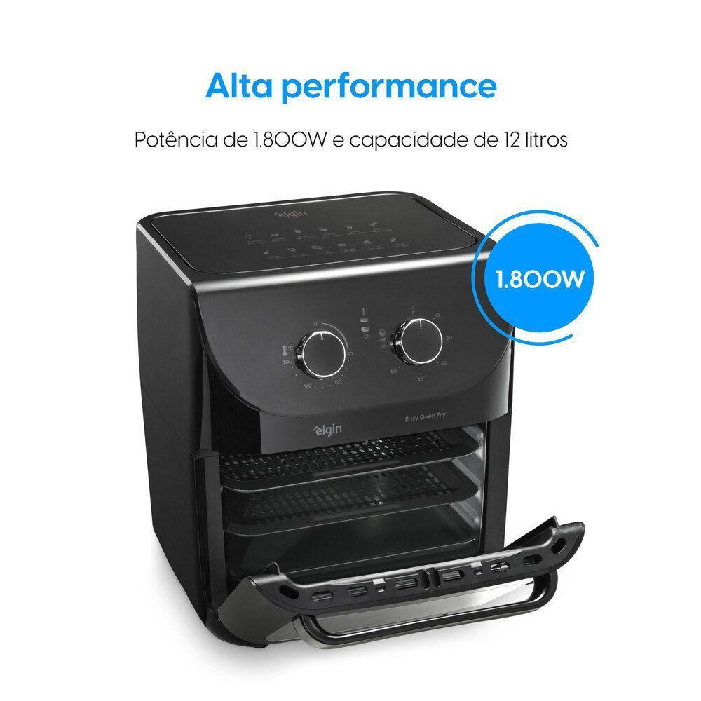 Fritadeira Air Fryer Easy Oven Fry - 12 Litros 1.800W 110V - 4