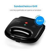 Sanduicheira Break Time - 2 em 1 Proteção Contra Superaquecimento 800W 110V - 2