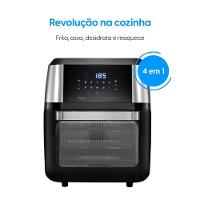 Fritadeira Air Fryer Oven Fry 4 em 1 - 12L Frita sem Óleo Assa Desidrata e Reaquece 1.800W 110V - 5
