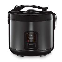 Panela Elétrica de Arroz Visio Rice Glass 10 Xícaras 700W Preta com Tampa de Vidro e Acessórios 220V - 1