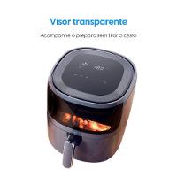 Fritadeira Air Fryer Visio Fry - 5l Visor Painel Touch 1.700W 110V