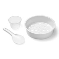 Panela Elétrica de Arroz Rizzo 5 Xícaras 400W Preta com Acessórios 110V - 3