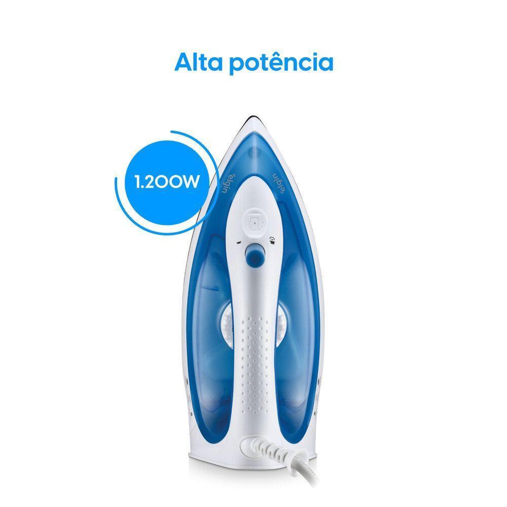 Ferro de Passar Iron Press 2 em 1 - Compacto Base Antiaderente Salva Botões 110V - 2