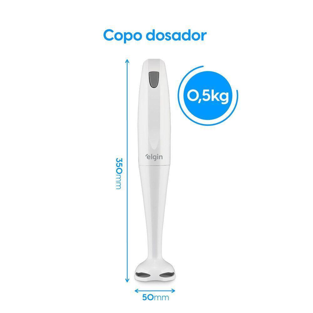 Mixer De Mão 2 Em 1 - Compacto, Leve, Ergonômico E Fácil De Limpar 700ml 200W 110V - 4