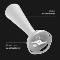 Mixer De Mão 2 Em 1 - Compacto, Leve, Ergonômico E Fácil De Limpar 700ml 200W 110V - 3