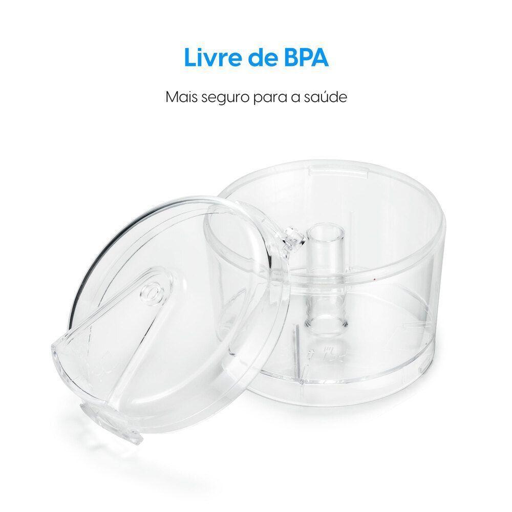 Mini Processador Turbo Express Preto - 5 em 1 400ML 150W 110V - 3