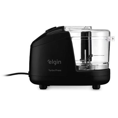 Mini Processador Turbo Express Preto - 5 em 1 400ML 150W 110V