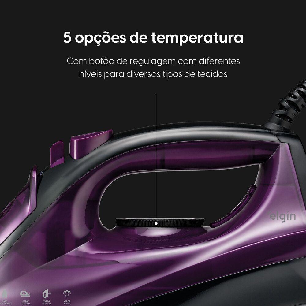 Ferro de Passar Easy Pass - Vapor Spray Proteção Contra Superaquecimento 1.200W 110V - 4