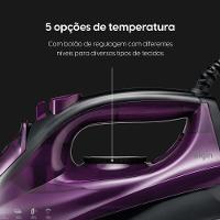 Ferro de Passar Easy Pass - Vapor Spray Proteção Contra Superaquecimento 1.200W 110V