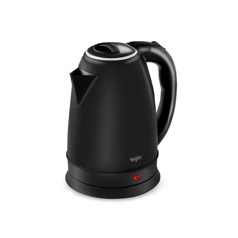 Chaleira Elétrica Inox Black - 2 Litros Jarra Sem Fio 220V - 2