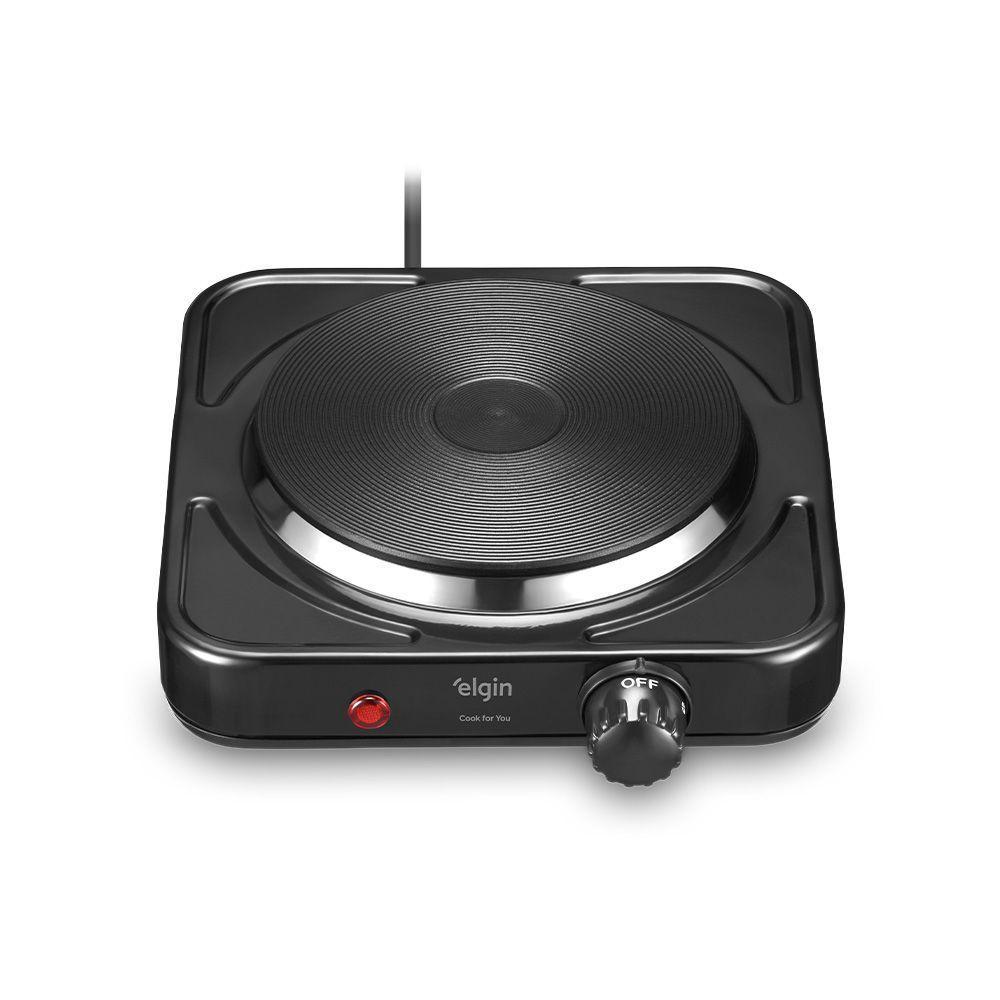 Fogão Elétrico Cooktop 1 Boca - Controle de Temperatura Termostato de Segurança 1.000W 110V - 1