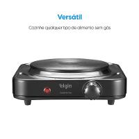 Fogão Elétrico Cooktop 1 Boca - Controle de Temperatura Termostato de Segurança 1.000W 110V - 2