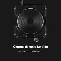 Fogão Elétrico Cooktop 1 Boca - Controle de Temperatura Termostato de Segurança 1.000W 110V - 5