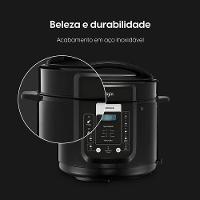Panela de Pressão Elétrica Digital - 5L 14 Funções 9 Dispositivos de Segurança 900W 110V - 6