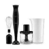 Mixer Turbo Chef 3 em 1 Preto - Mistura, Tritura e Bate 200W 110V - 1