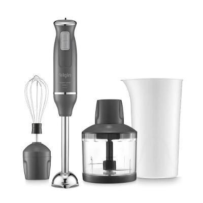 Mixer Elgin Power Inox Lunar 3 em 1 600W Cinza 110V com Acessórios