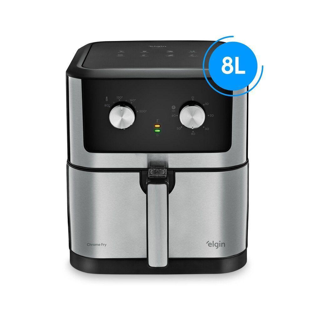 Fritadeira Air Fryer Chrome Fry - 8L Air Circuit 1.900W 220V - 2