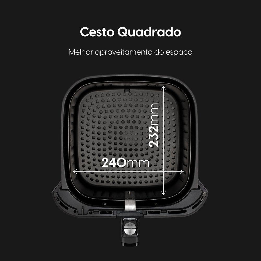 Fritadeira Air Fryer Chrome Fry - 8L Air Circuit 1.900W 220V - 5