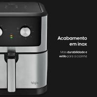 Fritadeira Air Fryer Chrome Fry - 8L Air Circuit 1.900W 220V