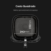 Fritadeira Air Fryer Chrome Fry - 8L Air Circuit 1.900W 220V - 5