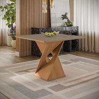 Conjunto Sala De Jantar Luna Kappesberg 4 Cadeiras Veludo Titanio - 10